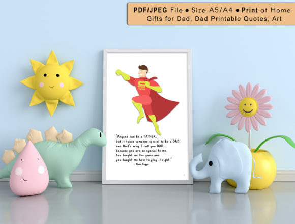 Download Gifts for Dad, Dad Printable Quotes, Art - Gifts for dad Collection