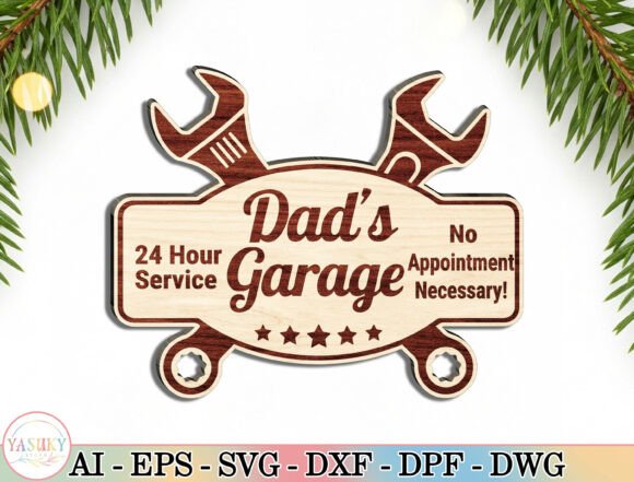 Download Dad's Garage Laser Cut SVG - Premium Bundle