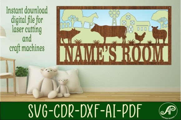 Download Farm Sign SVG 3 Layer Design Cut File - Farm sign svg Collection